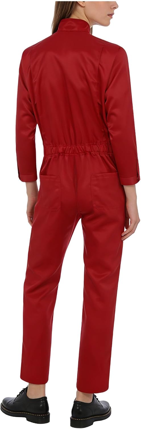 Mechanic Suit for Men Women's Jumpsuit Work Jumpsuit Boiler Suit Mechanic Working Coveralls