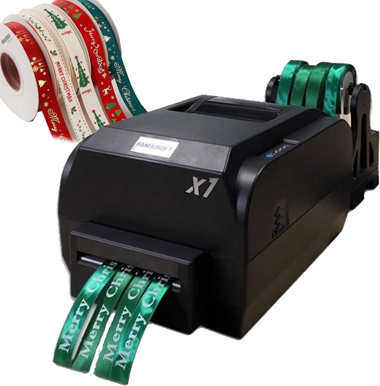 Macchina da stampa digitale a nastro con supporto, 200 DPI ad alta risoluzione, velocità 150 mm/s, supporta oltre 50 lingue per nastri decorativi fai da te
