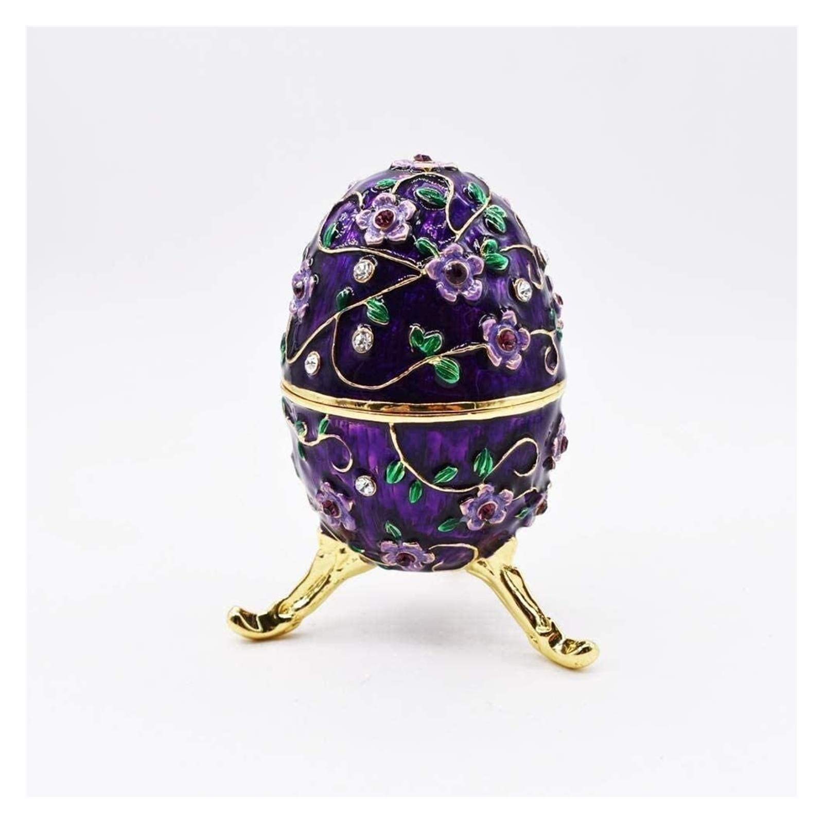 mimiliy Statues Decorative Articles Sculptures Figures Sculpture Statue Jewelry Box Easter Egg Jewelry Box Blumei Decoration Box brass ornaments