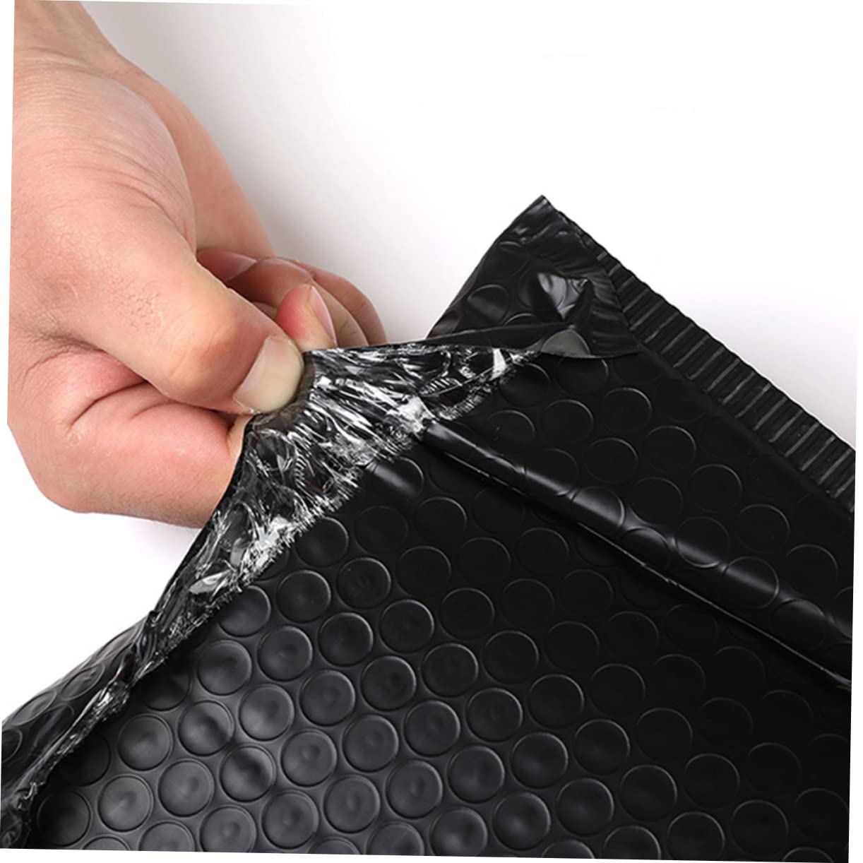 Ciieeo Lot de 50 Enveloppes à Bulles 12x18 cm - Pochettes d'Expédition Rembourrées Auto-Adhésives et Imperméables | Enveloppes Postales Colorées Résistantes à la Perforation pour Petits Objets