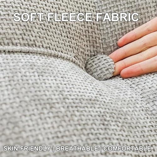 Miniatura 5 de ZZYK Almohada grande de cuña de lectura, cojín de terciopelo para cabecero, respaldo triangular, cojín de color sólido para cama, litera con funda