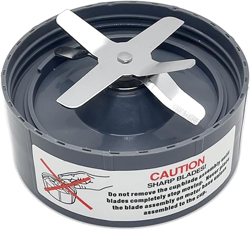 Cuchilla extractora de repuesto con junta ya instalada para piezas de repuesto NutriBullet 600w 900w Pro Blender Blade