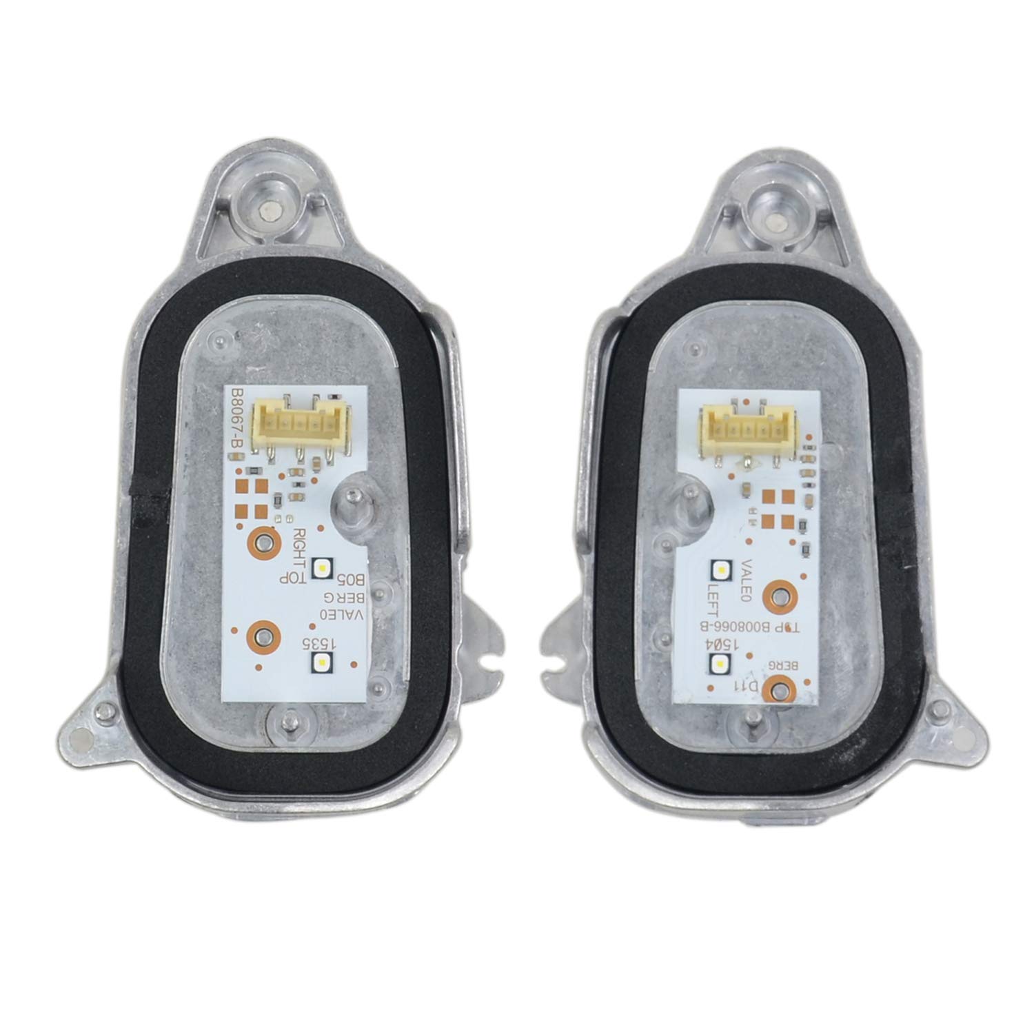 NSKE Paire de modules d'ampoules LED DRL de phares gauche et droite 8R0941475A 8R0941476A