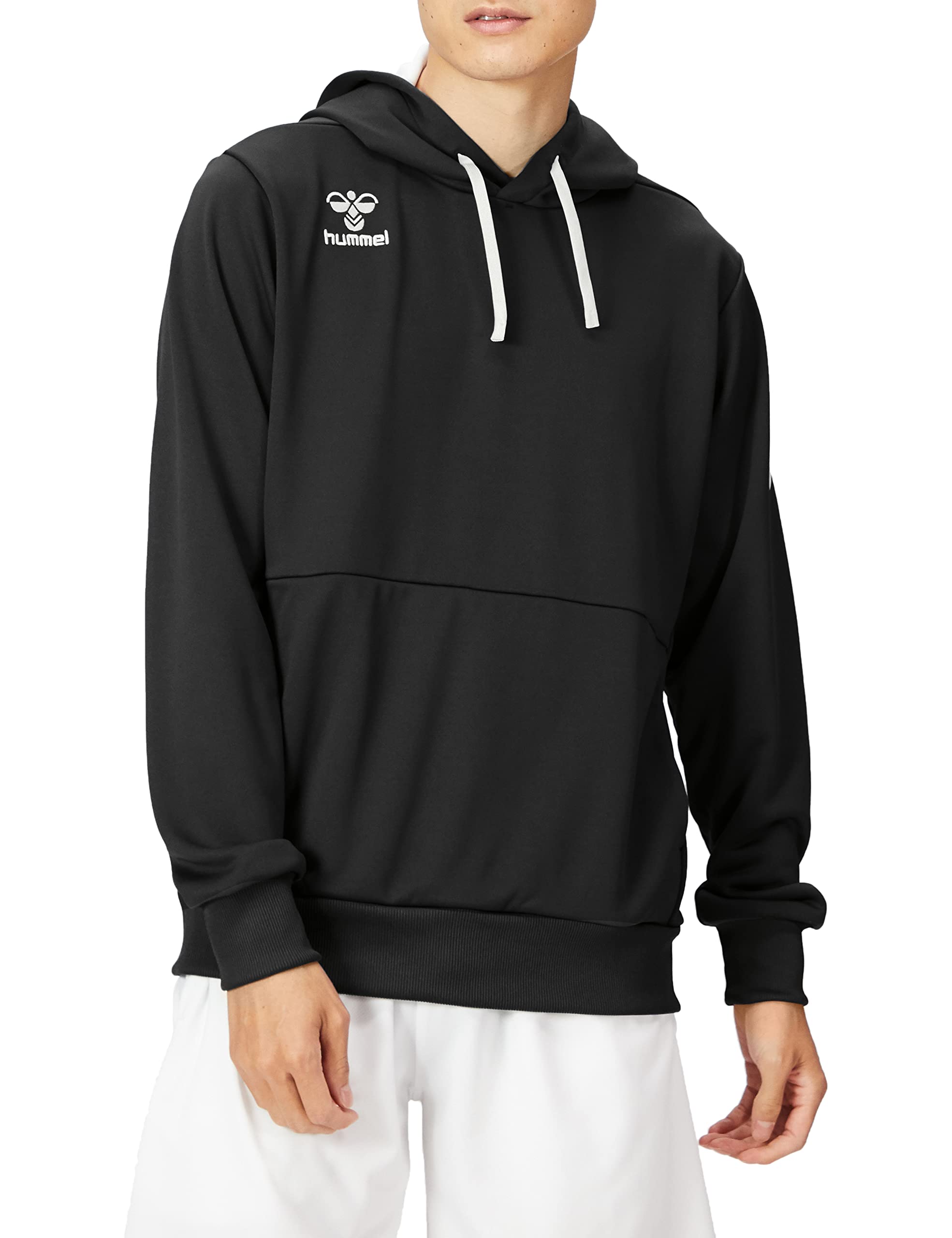 ヒュンメル パーカー スウェットプルオーバーフーディー メンズ グレー