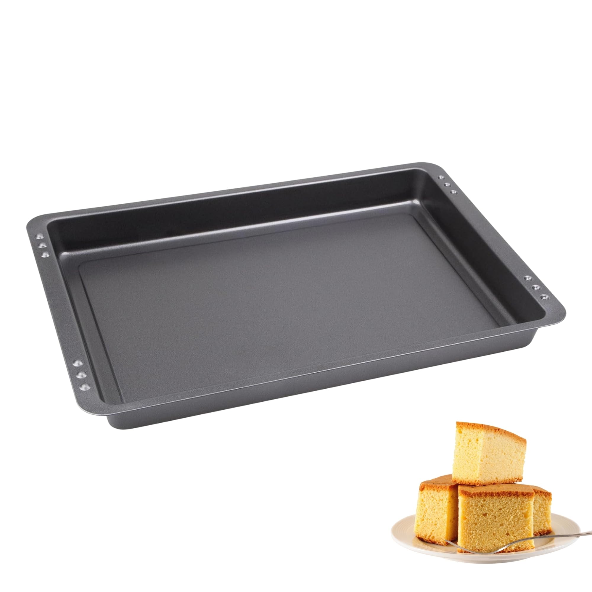 Westmark Plat à Gratin/Moule à Pâtisserie, extra haut, acier laminé à froid, Back Meister, anthracite, 32962270