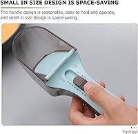 Vista 5 de Juego de cucharas medidoras de café ajustables con escala, 2 cucharas medidoras multifuncionales de polvo y azúcar para hornear en casa