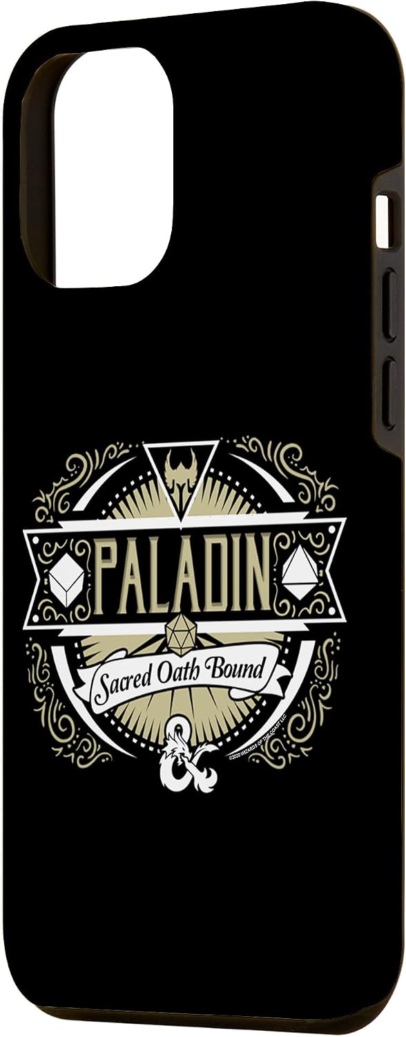 Dungeons & Dragons Paladin Sacred Oath Bound Case for iPhone 12 Pro Max