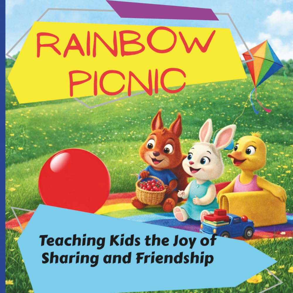 The Rainbow Picnic :: A Storybook that Teaches Kids the Joy of Sharing and Friendship