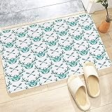 Misst 60 x 100 cm für Bad, WC, Duschraum, Badewanne, Wohnzimmer, Schlafzimmer usw. geeignet.
