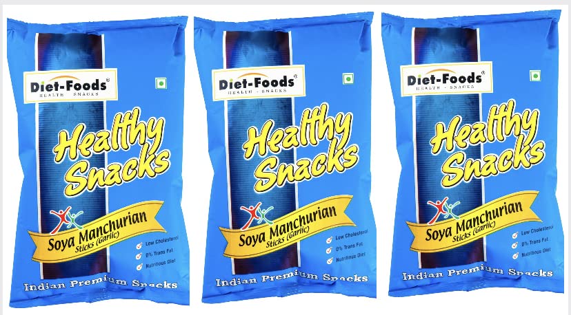 DIET FOODS SOYA MANCHURIAN STICKS (160gm each) - Pack of 3 (B0BRF579Y5) Amazon Price History, Amazon Price Tracker