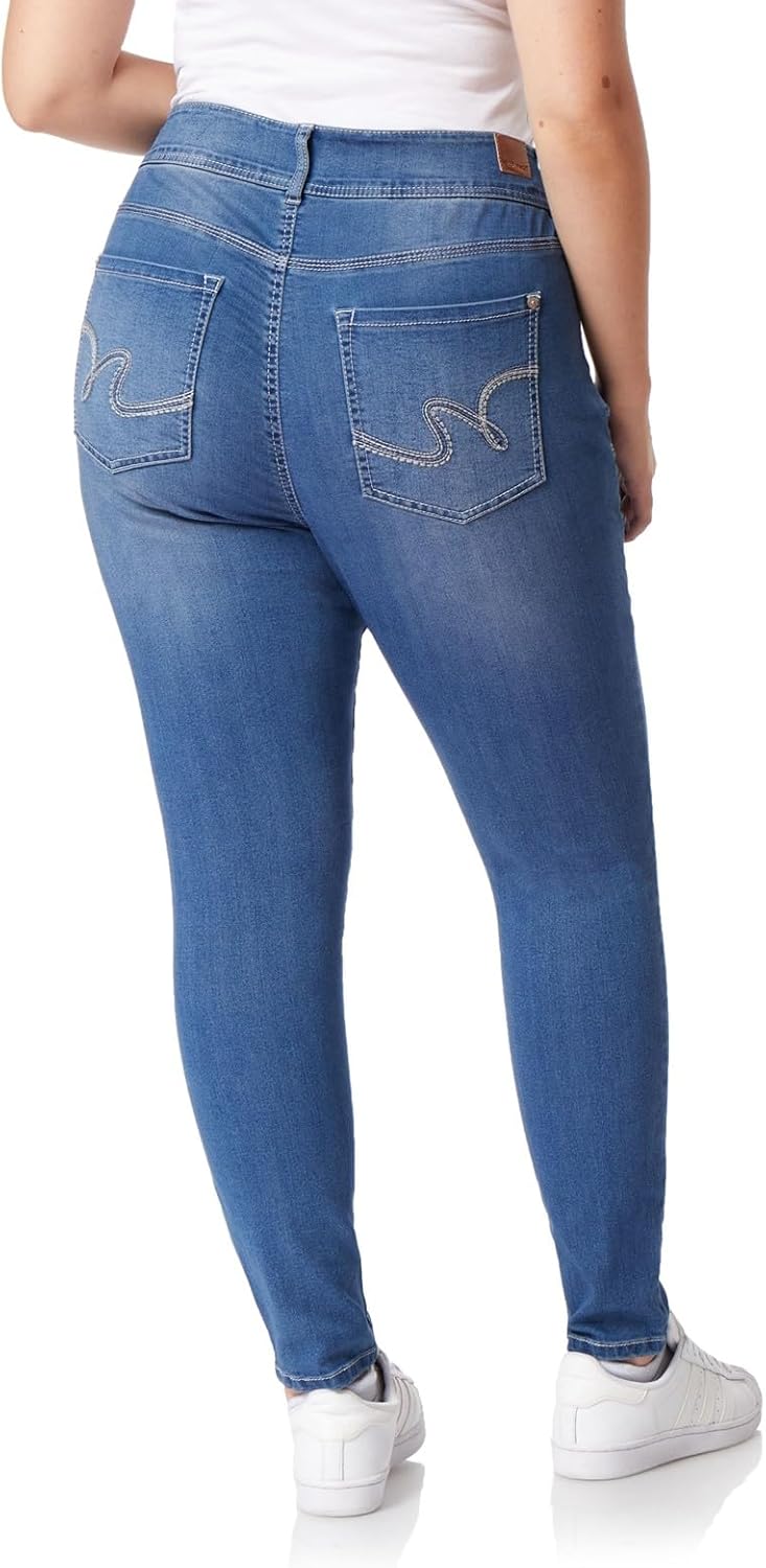 WallFlower Women's Ultra Fit Mid-Rise Insta Soft Denim Juniors Jeans (Also Available in Plus Sizes) - Image 3