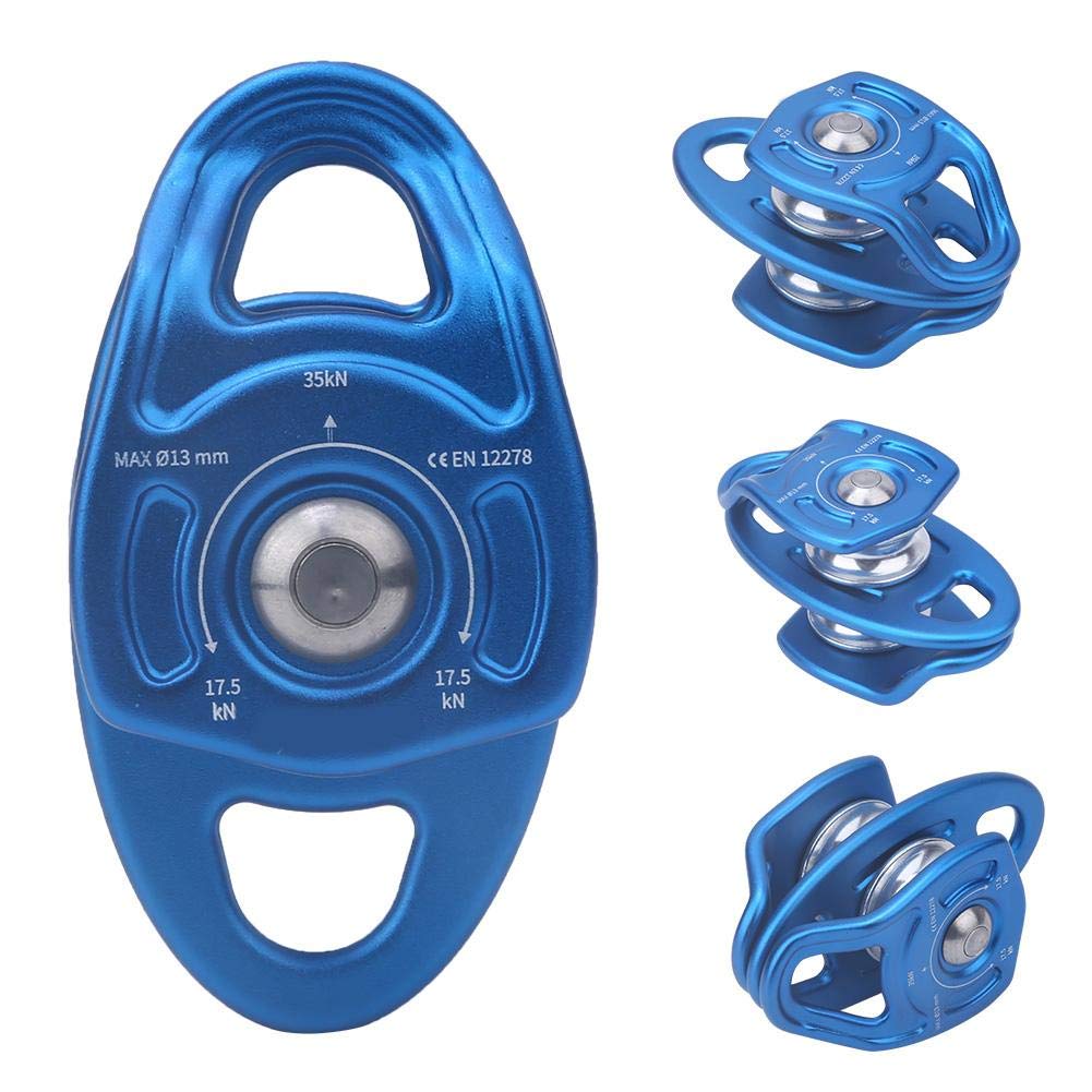 Puleggia da Arrampicata 35GN con Doppia Puleggia Oscillante per
