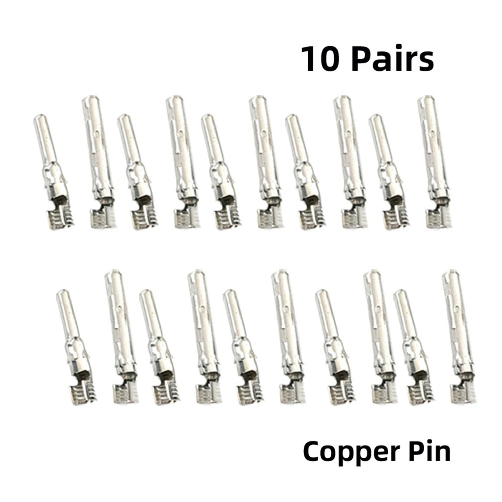 connettore solare 100 coppie di connettori solari 30A/50A maschio e femmina con nucleo metallico interno, da utilizzare for il collegamento di cavi solari, perni terminali for connettori fotovoltaici(