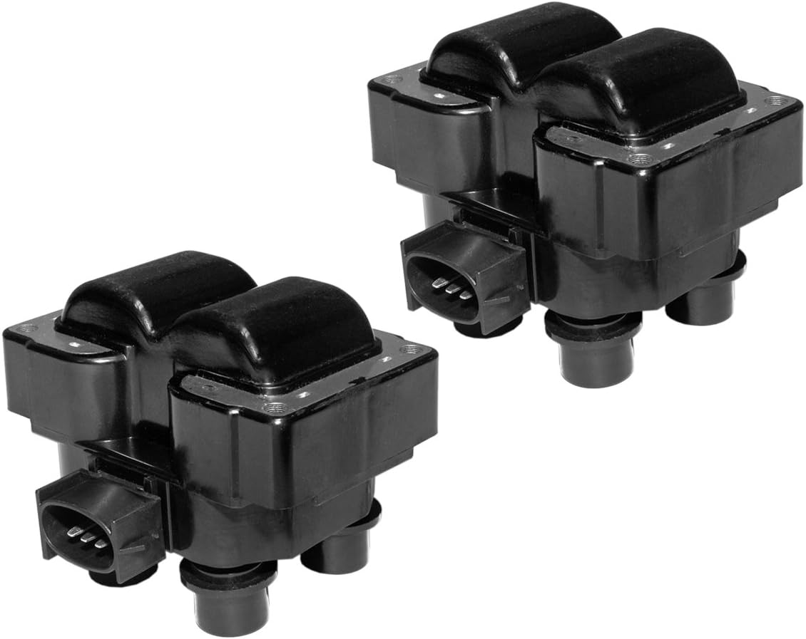 Combo pack of Ignition Coils for Ford Lincoln Mercury C924 FD-487 FD487 DG530 Fd480 490 F510 5c1117 178-8222 E96 52-1967 FD487 DG523 19017116 DG435 DG449 DG454 DG457 DG458 DG460 DG461 SET OF 2 DQ4009