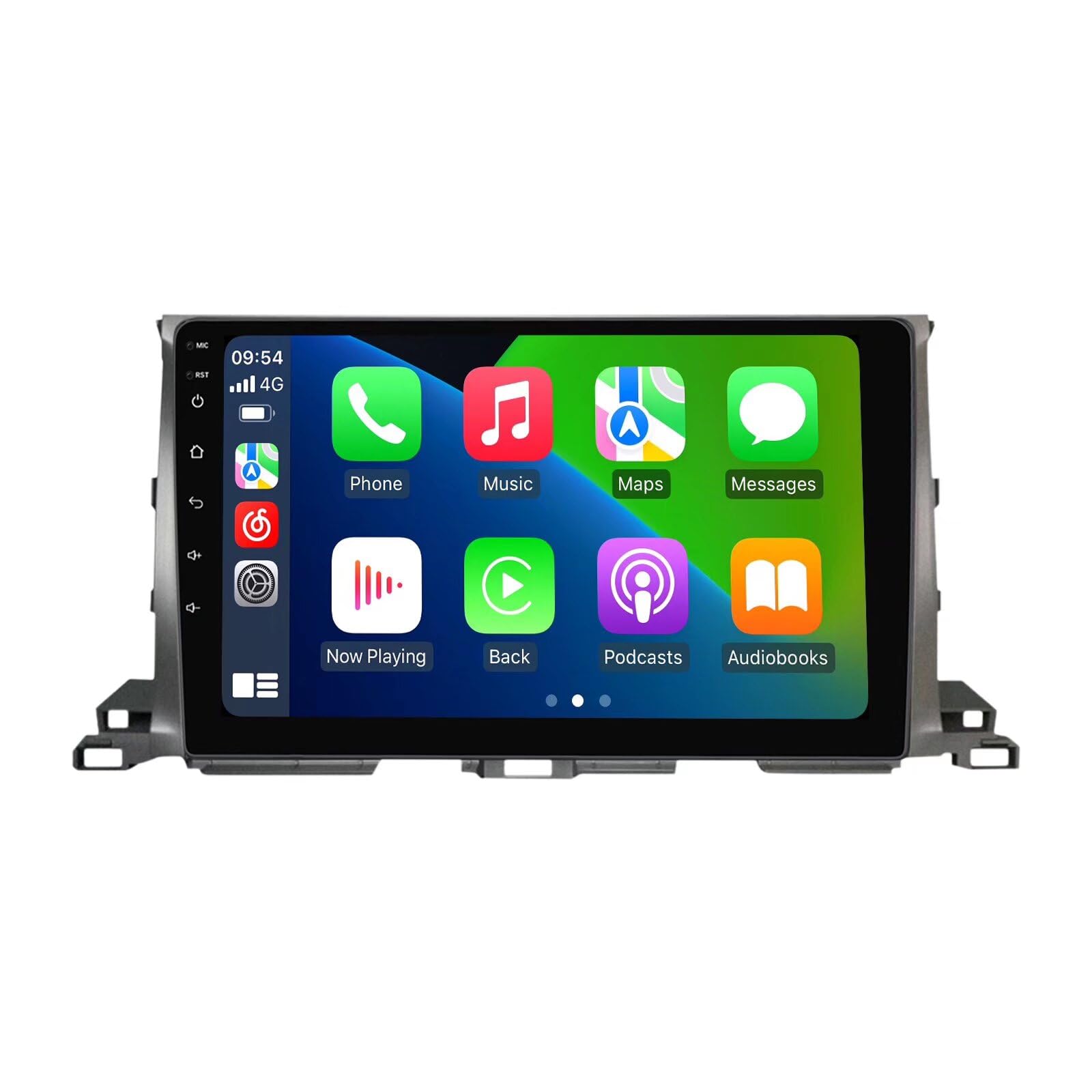 KuTaiTai 10.1" Touch Screen Car Stereo For Toyota Highlander 2014-2019 - Wireless CarPlay, Android Auto, Backup Camera, 2+32GB - View #12