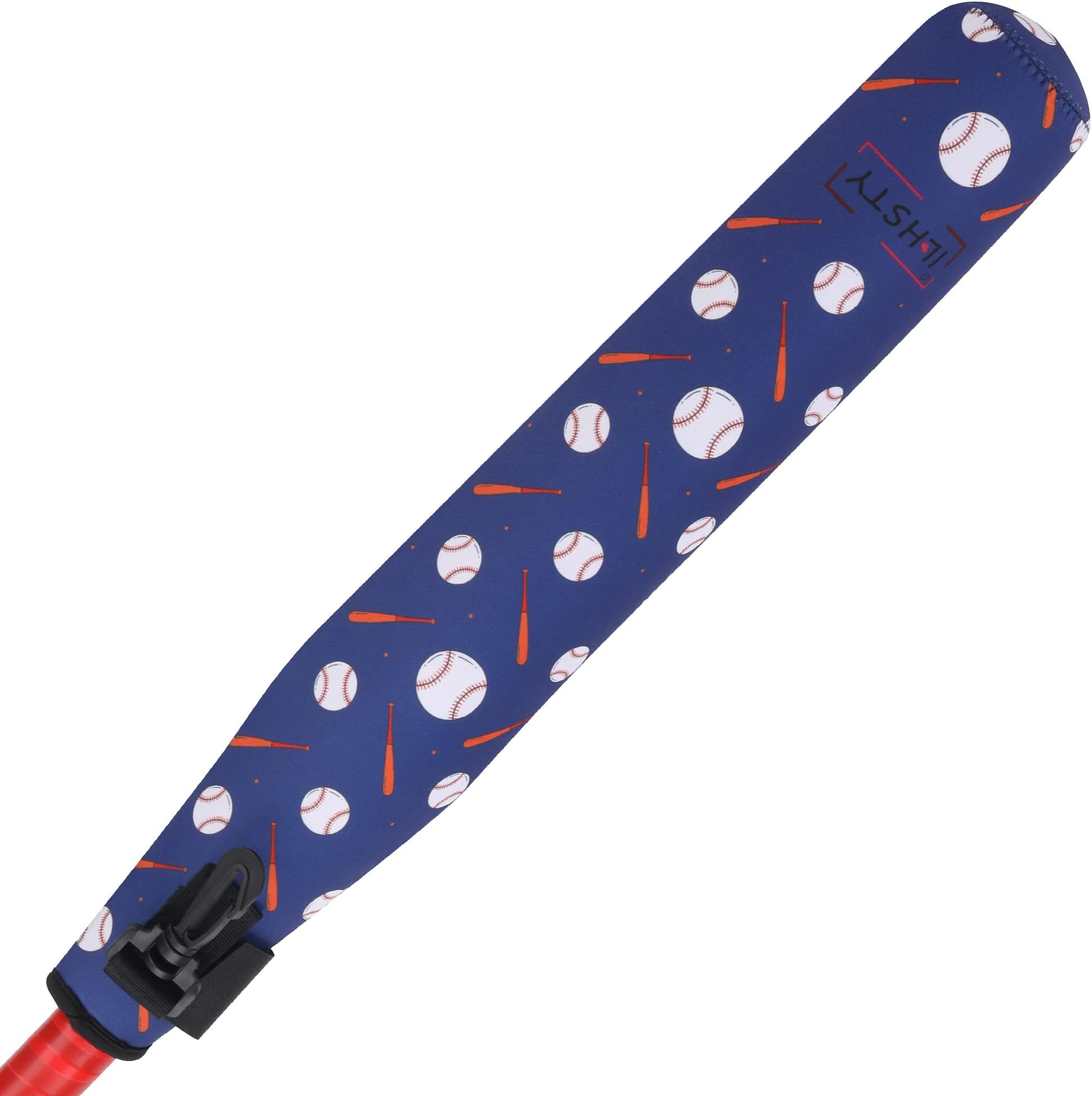 1/2 Pack Bat Protector Sleeve for Baseball Softball, Bat Warmer Baseball Bat Sleeve Bag Protector Bat Cover With Hook