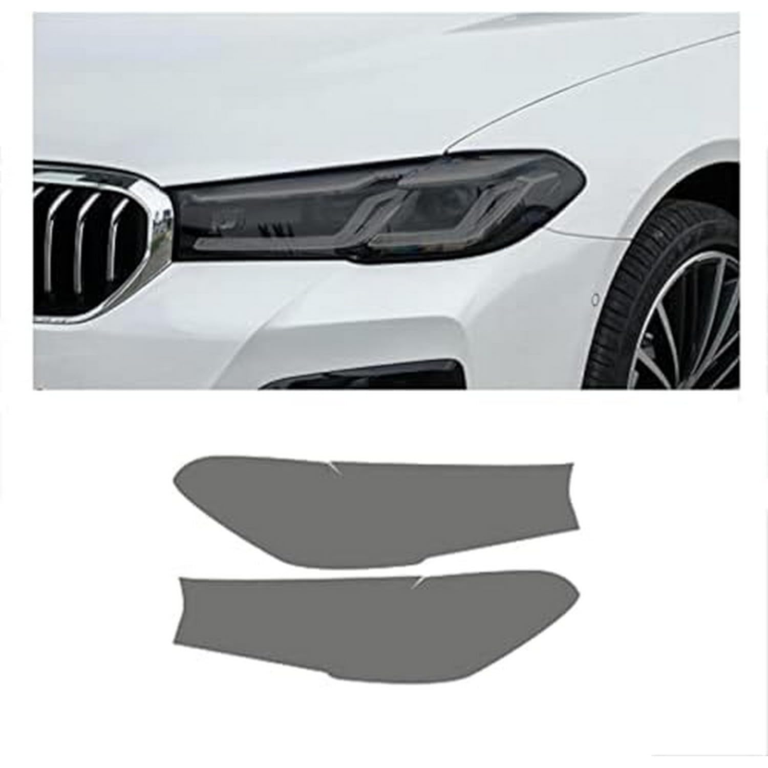 Película para faros BMW Serie 5 protectora TPU transparente adhesivo