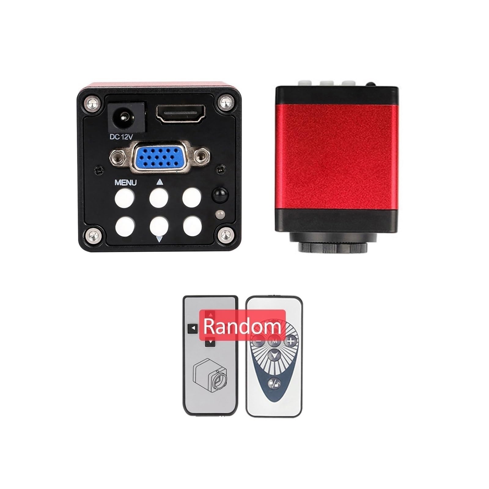 Lente industrial Microscopio Digital electrónico 4K for soldadura, juego de microscopio 1080P VGA USB Cámara Industrial 150x soporte plegable de lente remoto No se cansa fácilmente durante la observac