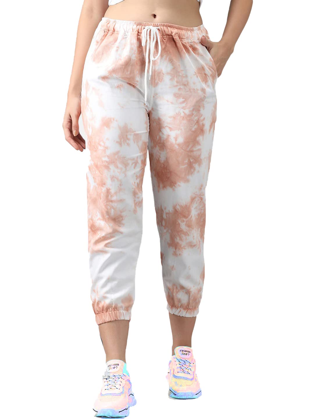 GRECIILOOKS Women’s Regular Fit High Rise Trousers | High-Waisted Pant | Korean Trousers