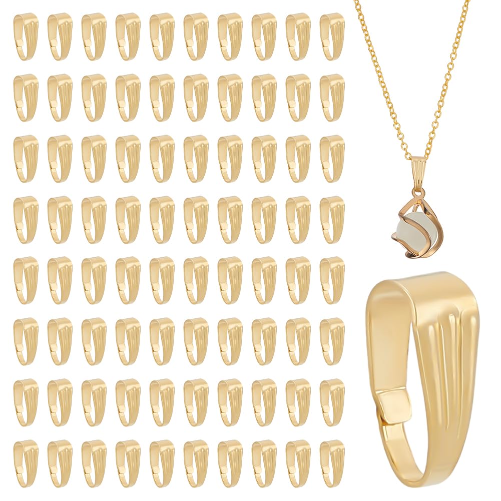 Fermoirs colliers PH PandaHall pour sécuriser facilement vos pendentifs en plaqué or 14K
