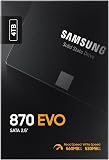 Samsung SSD 870 EVO MZ-77E4T0B/EU | Disque SSD interne 2,5’’ haute vitesse, 4 To - Pour les gamers et professionnels. - 5