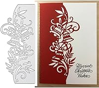 Vista 24 de Plantillas de corte con marco de fondo 3D, plantillas metálicas para álbumes de recortes, herramientas de manualidades DIY, plantilla de repujado