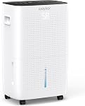 Waykar 150 Pintes 7,000 Ft Energy Star déshumidificateur avec tuyau de vidange pour les grandes pièces commerciales et industrielles, les entrepôts, les rangements, la maison, les sous-sols et la chambre avec 2.04 Réservoir d'eau Gal