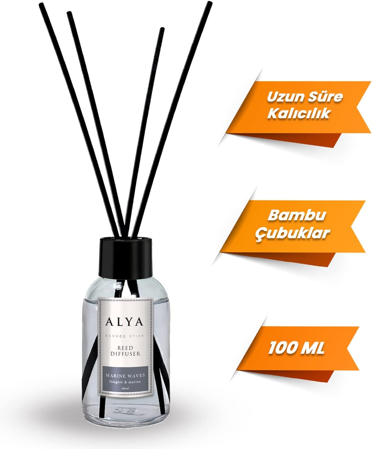 Alya Wave Marine Bambu Çubuklu Oda Kokusu 100 ml