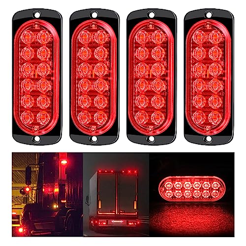 auvstar Luz Estroboscópica LED Emergencia Advertencia Rojo