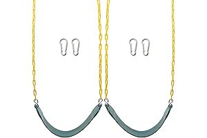 Sunnyglade 2PCS Playground Swings - Durable and Safe for Endless Outdoor Adventures