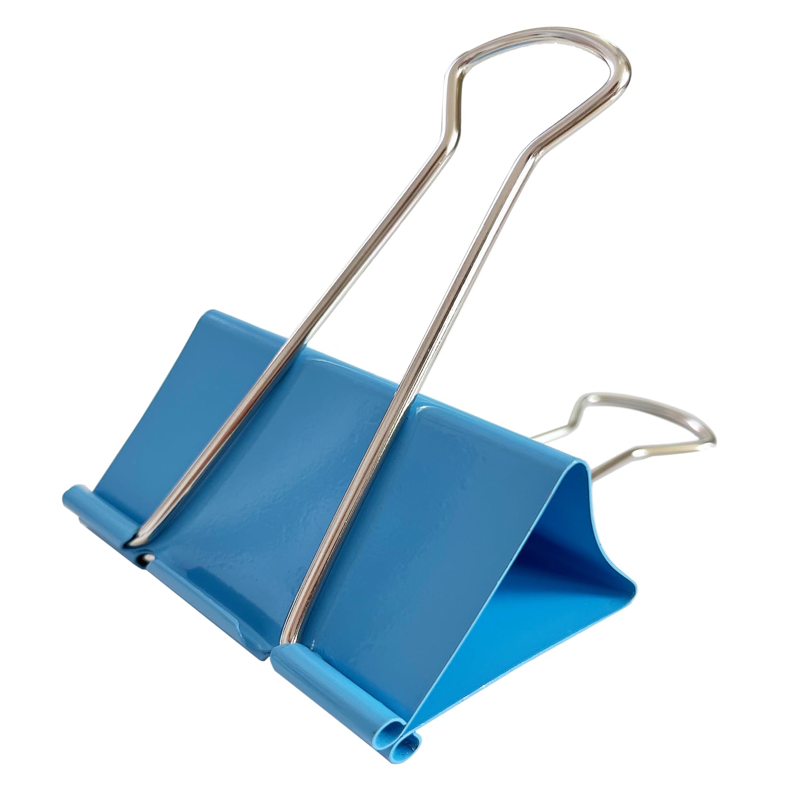 Jumbo-Binder-Clips, 7,6 cm, blau, extra groß, robust, für Bürobedarf, 18 Stück