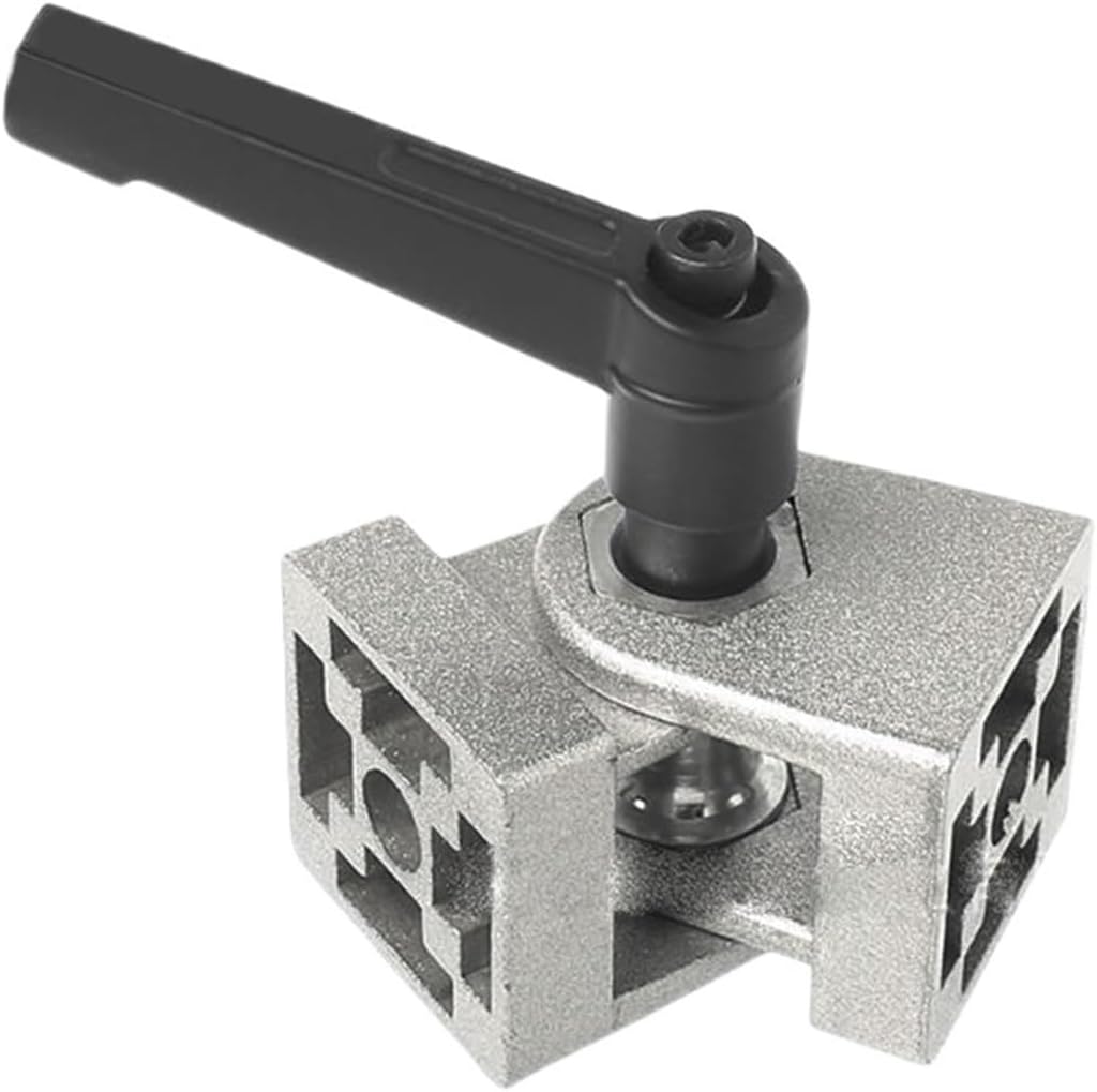 2020 3030 4040 Pivot Joint Connector for 2020 3030 4040 Aluminum Extruded Profile Rails(40s with Handle)