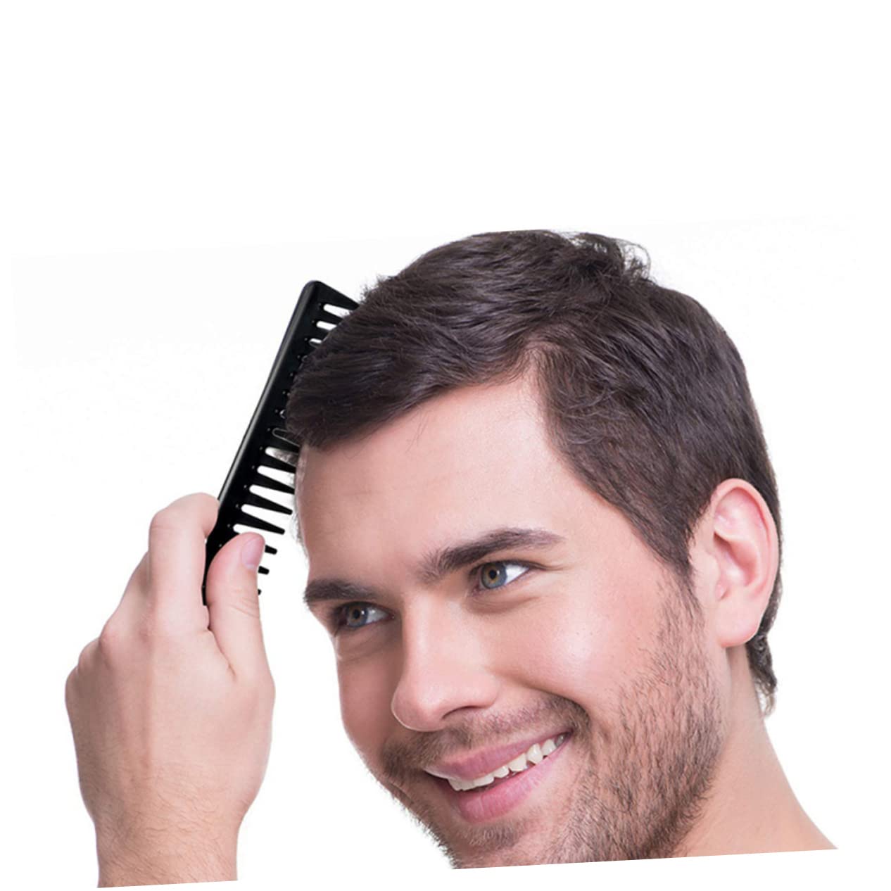 Healeved 9piezas Peine De Peluquería Vintage De Dientes Para Estilo De Cabello Masculino Peine Antiestático y Resistente Para Secado y Desenredado De Cabello Mojado o Seco