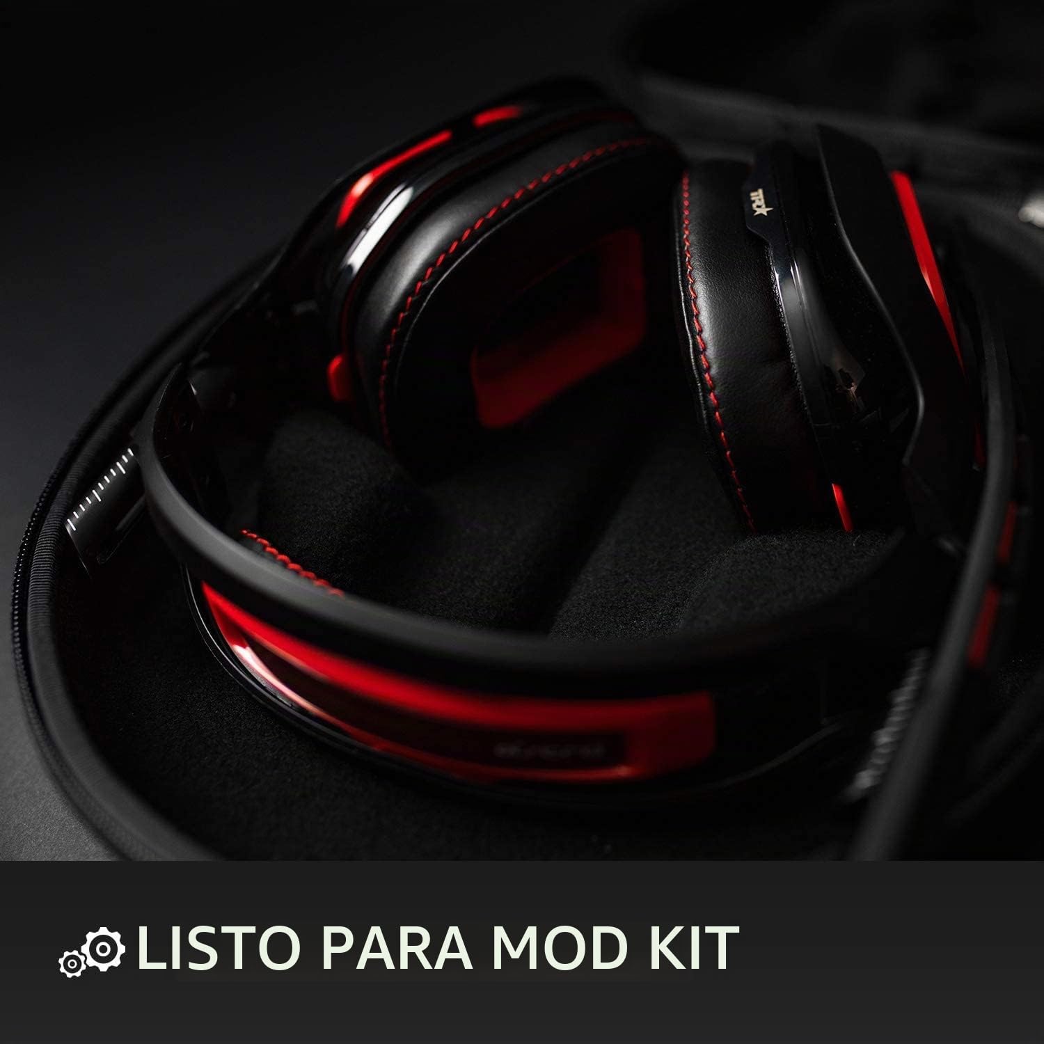 ASTRO Gaming A40 TR-X Auriculares alámbricos | 4ta gen, Audio V2, Dolby ATMOS, 3.5 mm, micro intercambiable, Xbox X|S/One, PS5, PS4, PC, Switch - Rojo/Azul