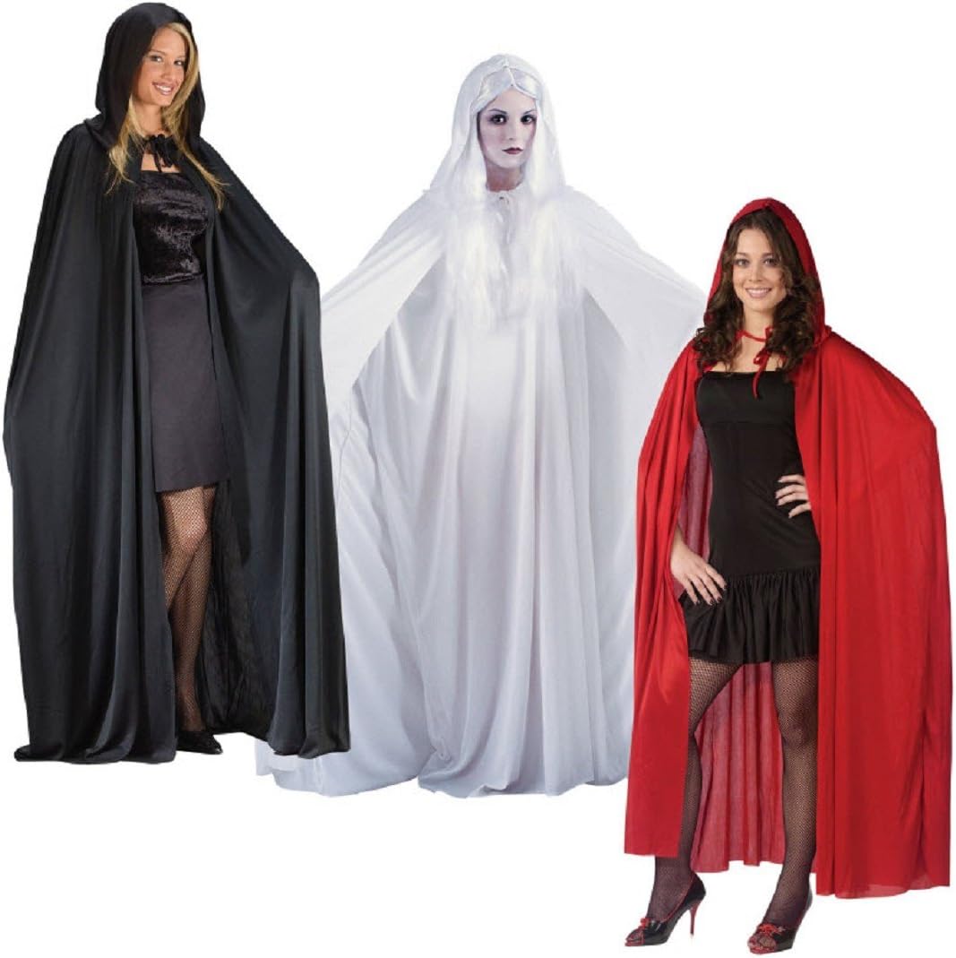 White Hooded Cape