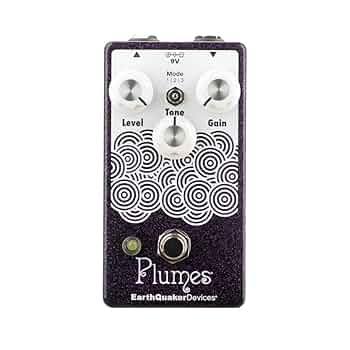 ギター EarthQuaker Devices Plumes Black Sparkle EarthQuaker Devices Plumes Small Signal Shredder Overdrive