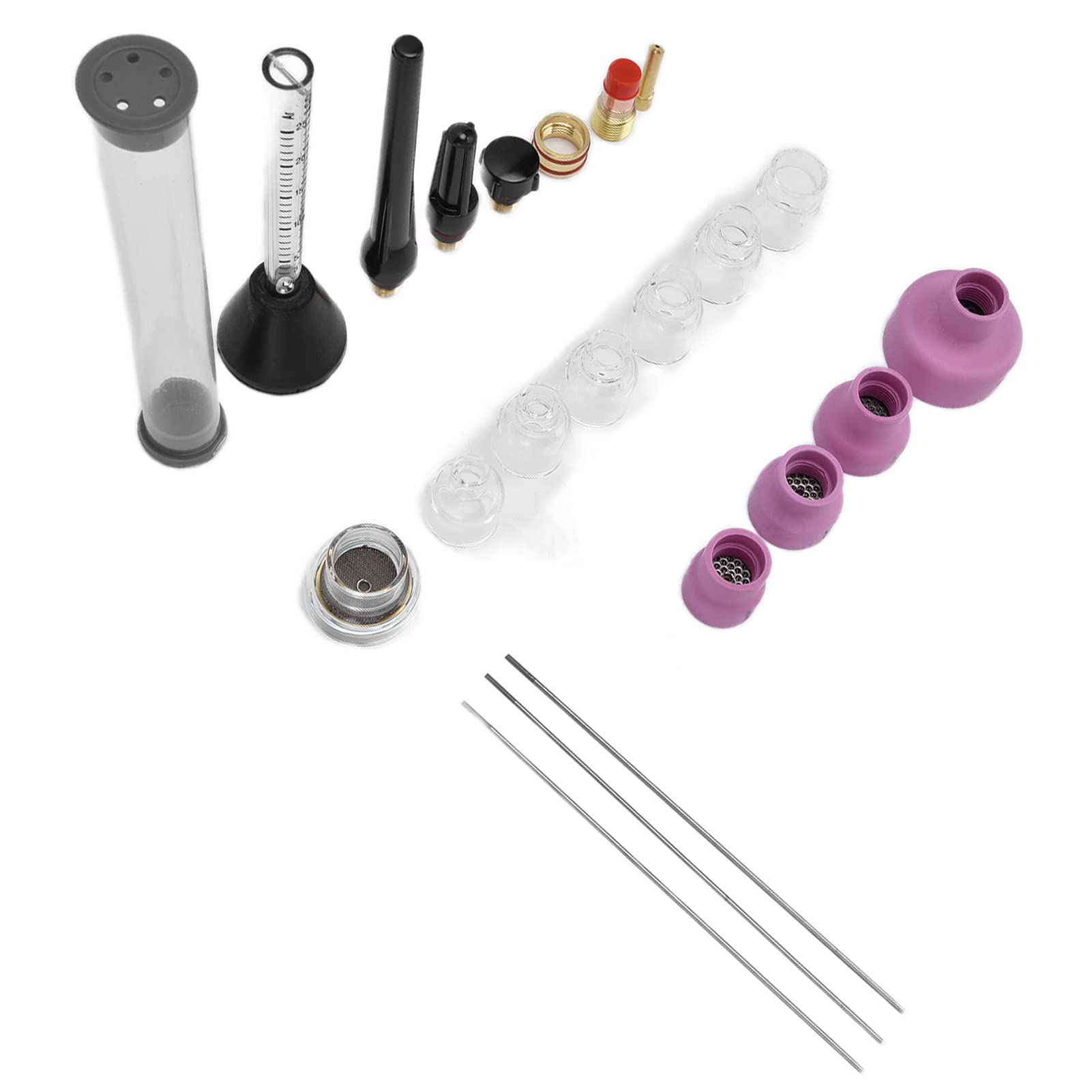 Material de cerámica de boquilla de soldadura de de con alma temperatura y funciones completas para pistola de soldadura WP-17/18/26