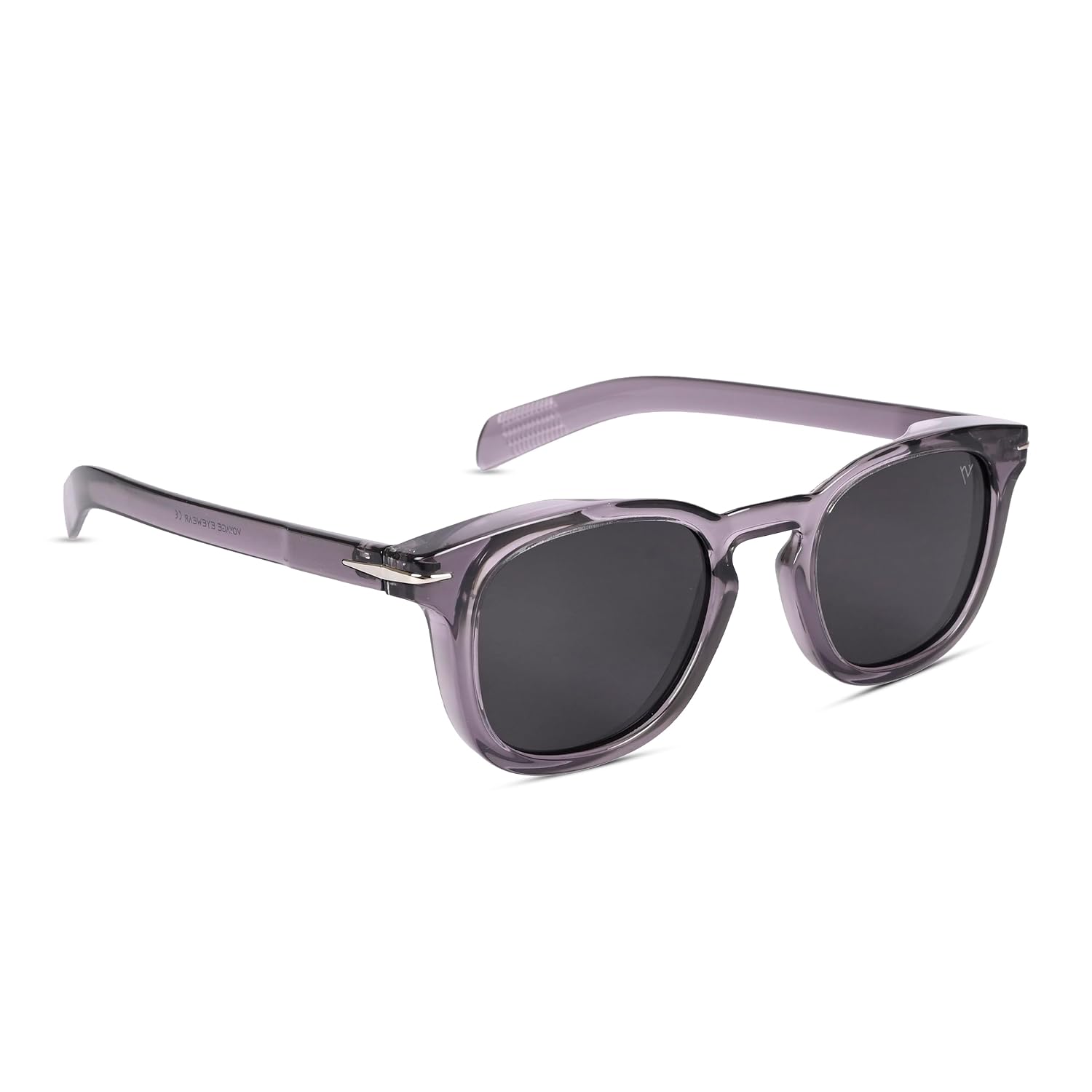 Voyage UV Protected & Polarized Black Square Sunglasses for Men & Women (22002MG4191)
