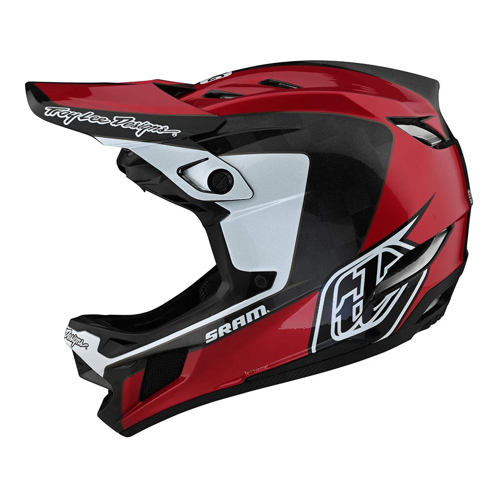 Troy Lee Designs D4 Carbon MIPS Helmet Corsa Sram Red, XXL