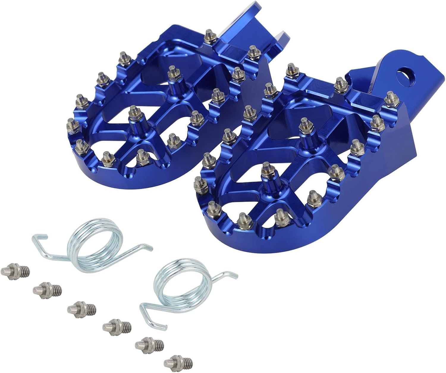 Repose pédales kit repose-pieds antidérapants aluminium pour moto Yamaha YBR 125