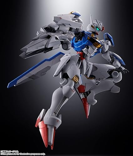 Miniatura 11 de TAMASHII NATIONS - Mobile Suit Gundam: The Witch from Mercury - Gundam Aerial, Bandai Spirits Chogokin Metal fundido coleccionable