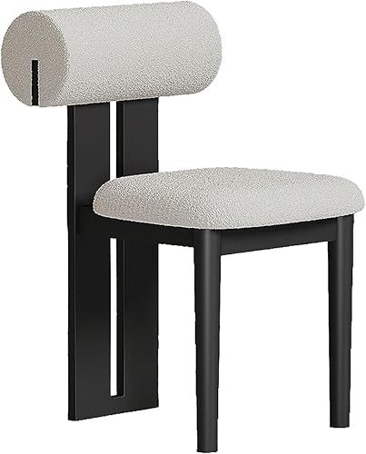 JKGHK - Sillas de comedor, sillas auxiliares con acento de habitación, silla de comedor sin brazos con respaldo, silla de escritorio de comedor