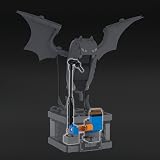 MEGA Pokemon Golbat z ruchem do ustawiania Minizestaw (318 elementów) z ruchem skrzydeł, zabawka kolekcjonerska do zbudowania, HTH72