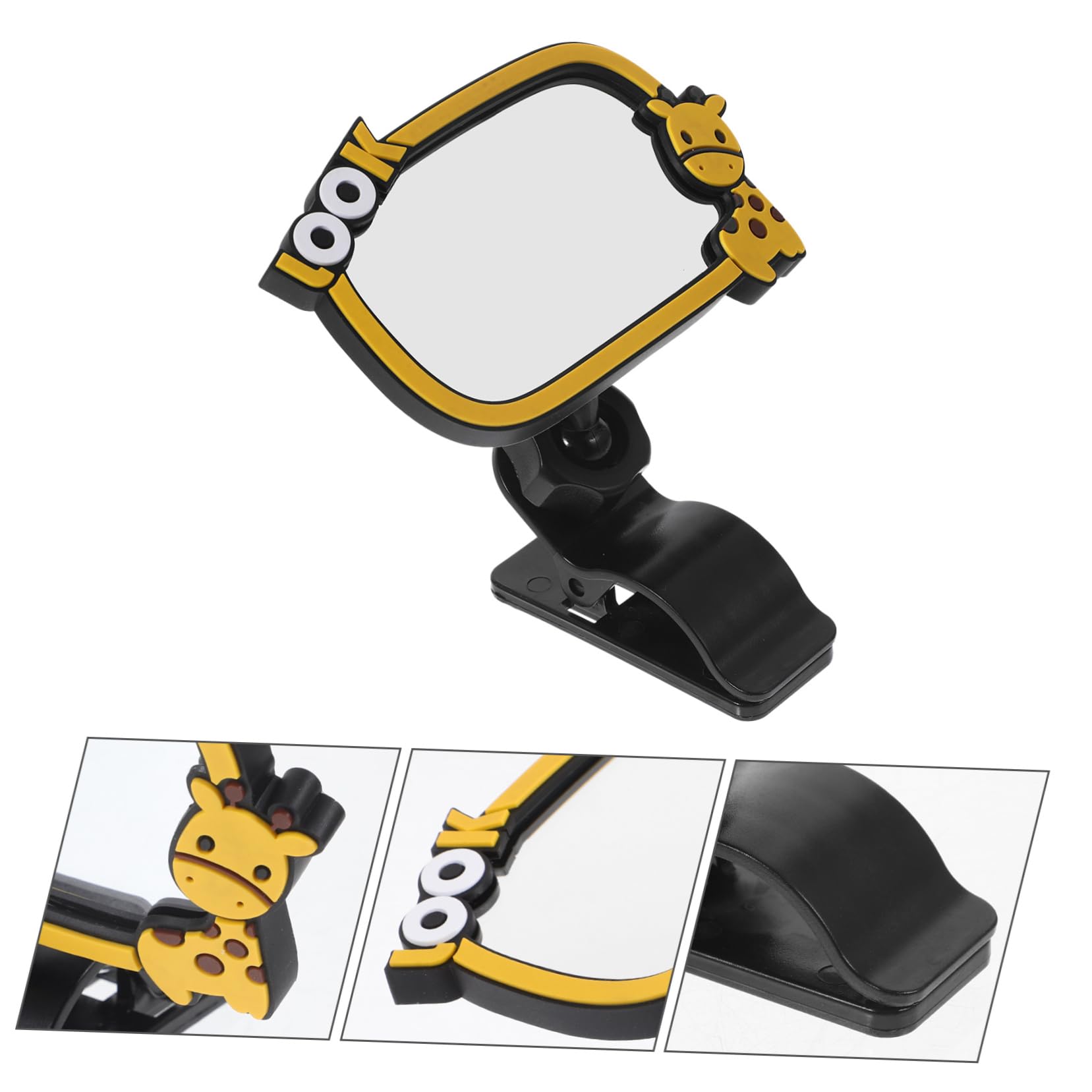 Yardwe 4 Pezzi Specchi Di Retrovisore Interni Ed Esterni Specchio Posto a Sedere Posteriore Visualizzazione Auto Visione Specchietti Retrovisori Child Mirror Gomma Da Cancellare