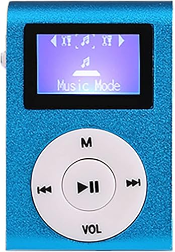 Miniatura 9 de Mini reproductor de MP3, reproductor de música portátil con carcasa de metal, diseño Lavalier, reproductor de audio digital de alta fidelidad para