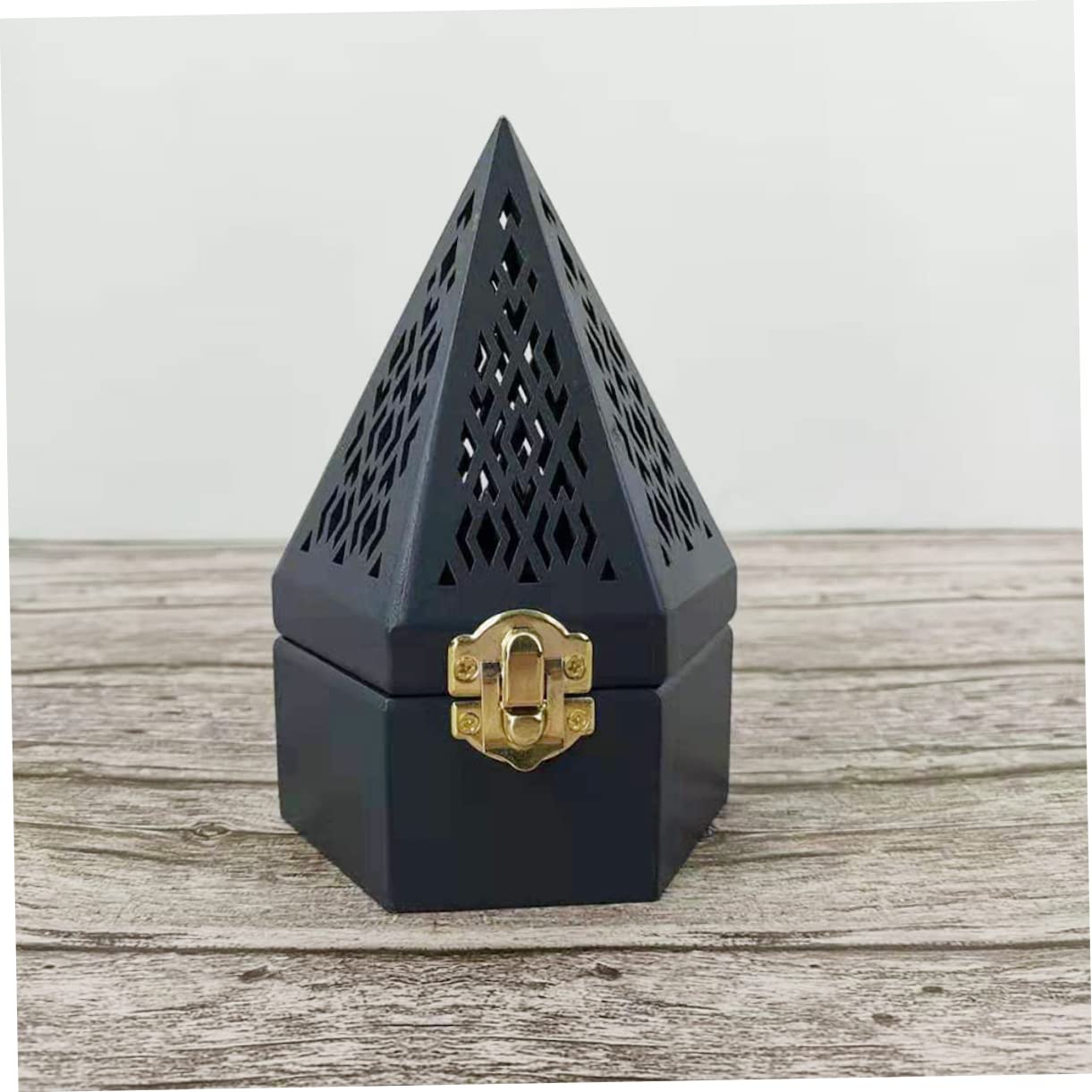 Porta Incenso in Legno Stile Bruciatore Incenso Per Casa Ufficio Contenitore Oli Essenziali Decorativo Ornamento Aromaterapia