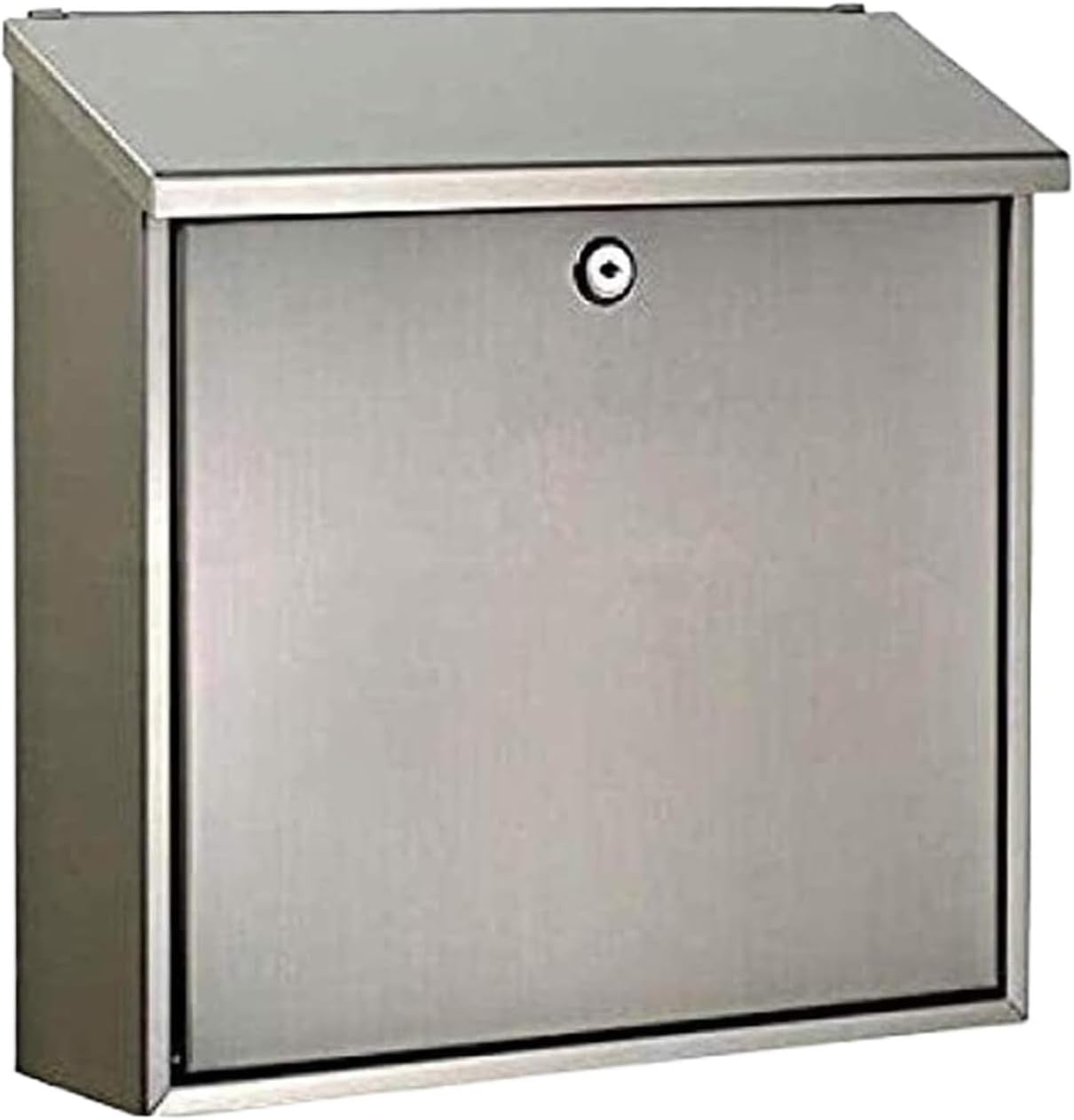 Mailbox Wall Mount Mailbox for Outside Lockable Office Letterbox Postbox Home Outdoor Decorative