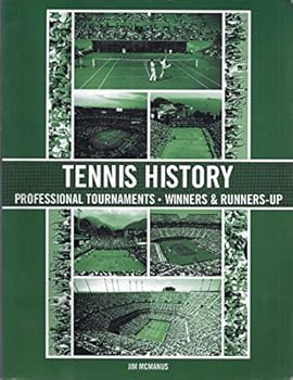 Unknown Binding Tennis History Professional Tournaments Winners & Runners Up Book