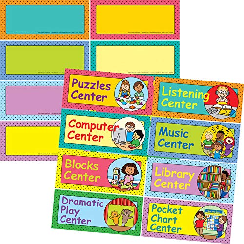 EZTuck Clip ’N’ Track Pocket Chart with Center Labels PreK Buy
