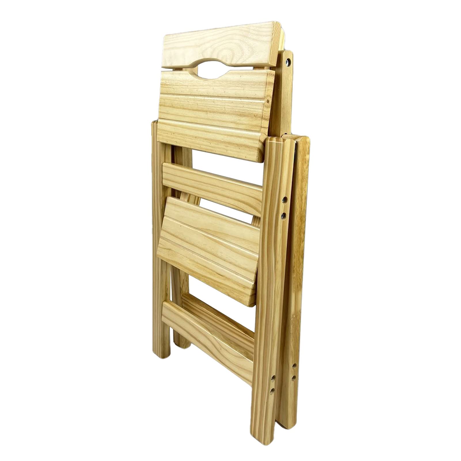 Escabeau pliable en bois à 2 marches pour éviter les chutes à la maison